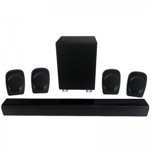 Altoparlante Soundbar Bluetooth FB-SB55 5.1ch con subwoofer esterno cablato esterno