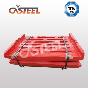 Terex Finlay J1160 J1170 J1175 Placca da mascella a mascella mobile