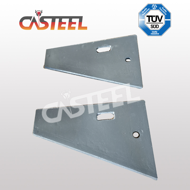 Orca PE1000x 1200 Placca con mascella 3 PZ Tipo PORTI DI CROSSHER OEM, Piastra laterale e cunei