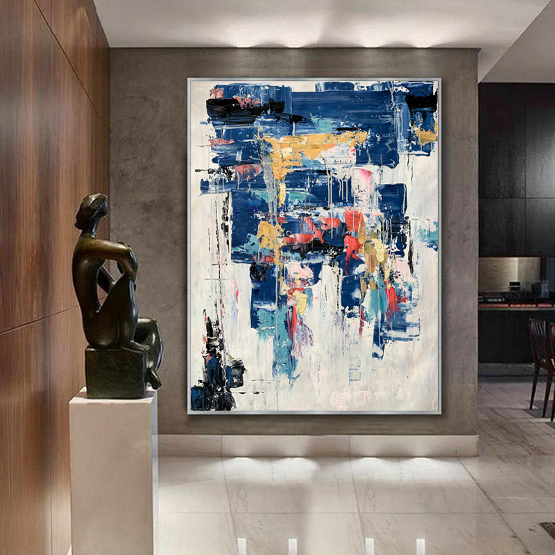 All'ingrosso moderno paesaggio parete decorazione della parete pittura astratta pittura a olio fatta a mano