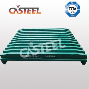 CEDARAPIDS CJ3042 Placca della mascella, mascella muore, mascella fissa