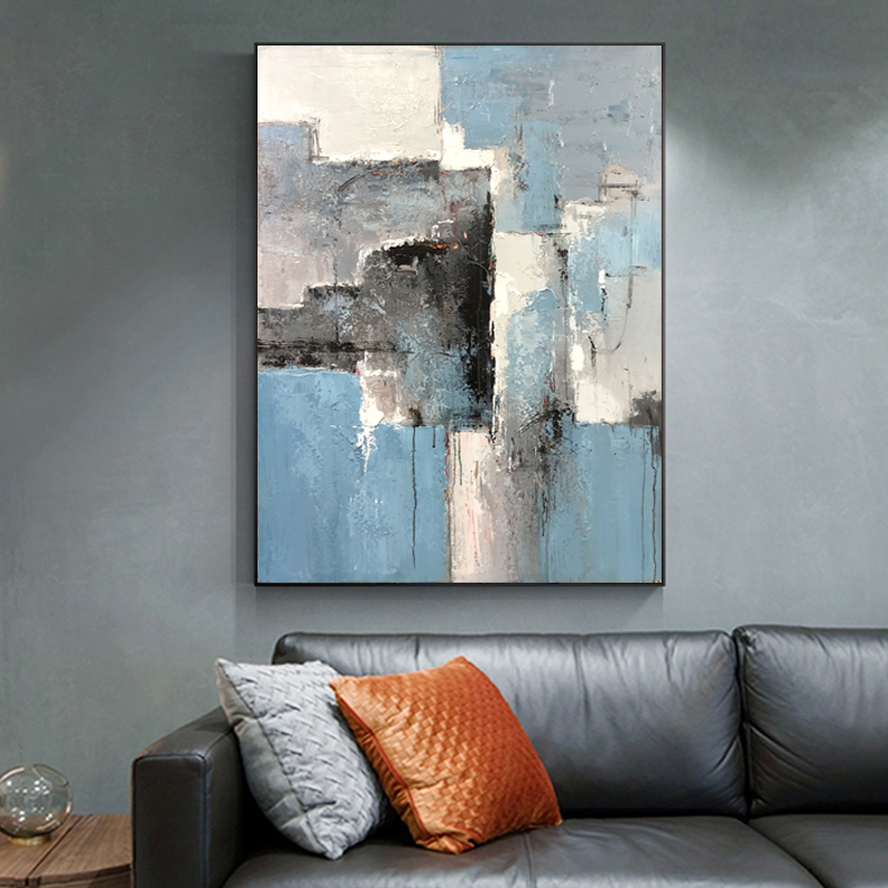 Decorazione della casa Modern Nodic Abstract Abstract Painting Canvas Wall Art