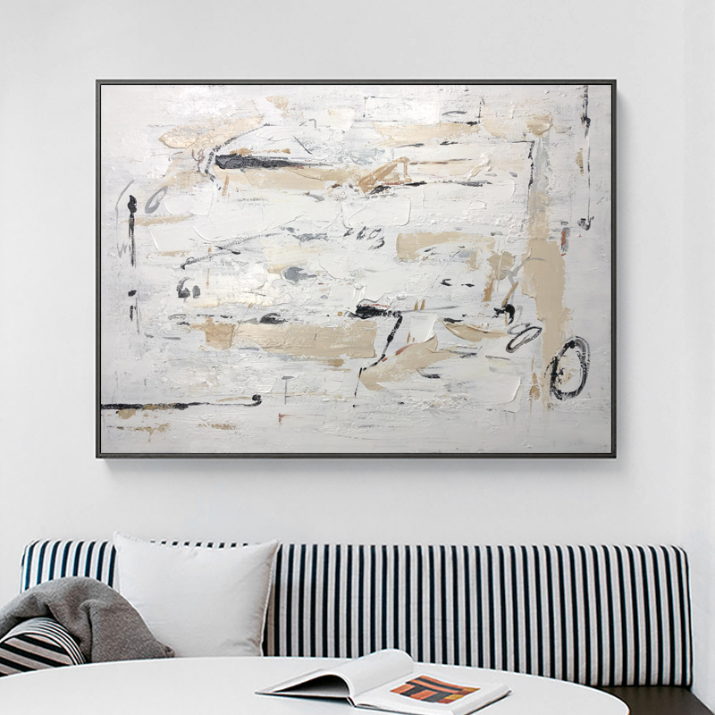Commercio all'ingrosso handmade grande taglia appeso pittura astratta moderna pittura ad olio soggiorno decorazione
