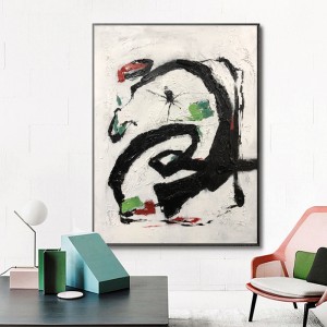 Vernici moderne a mano contemporanea per la parete Art Abstract Wall Art Art Pittura a olio su tela