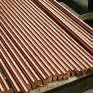 Bastone di rame rosso