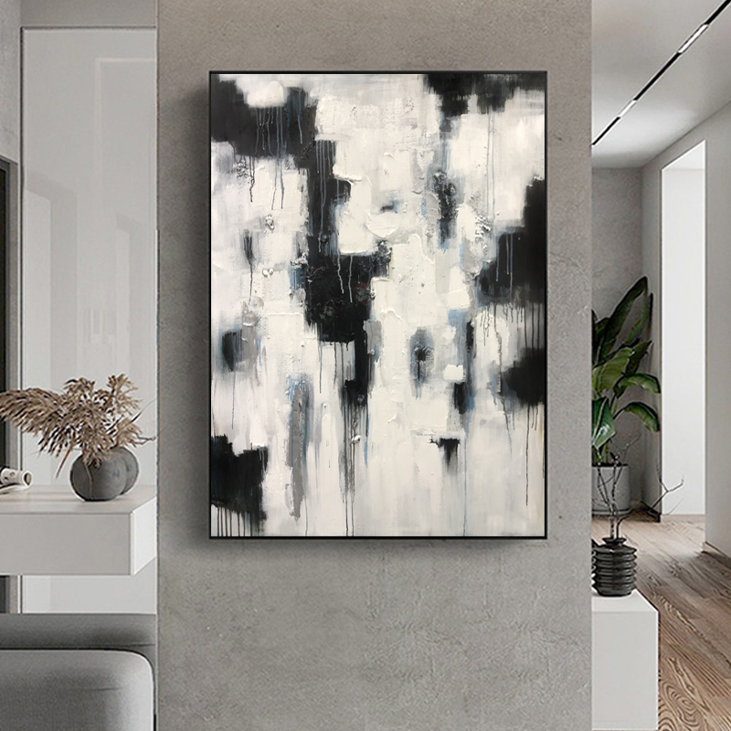 All'ingrosso mano disegnata a mano wall murale vari stili di pittura astratta
