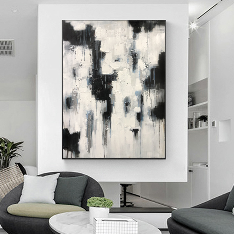 All'ingrosso mano disegnata a mano wall murale vari stili di pittura astratta