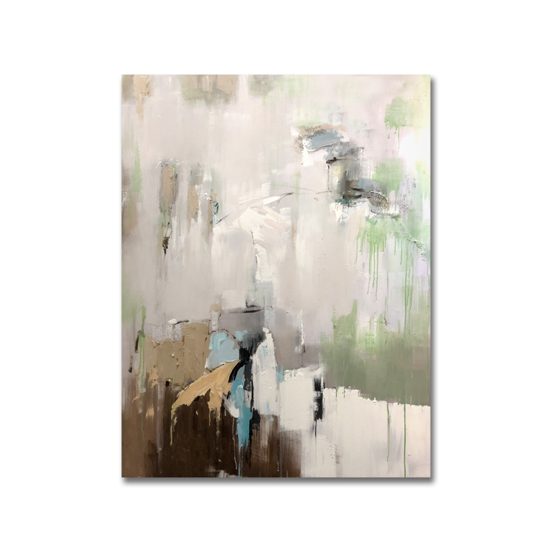 Della parete dipinta a mano decorazione astratta pittura a olio su tela stampa pittura di pittura salotto pittura decorativa