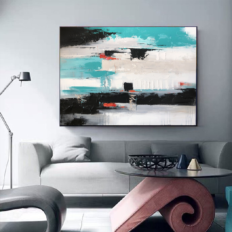 All'ingrosso design originale disegno astratto pittura decorativa pittura murale pittura a olio fatta a mano