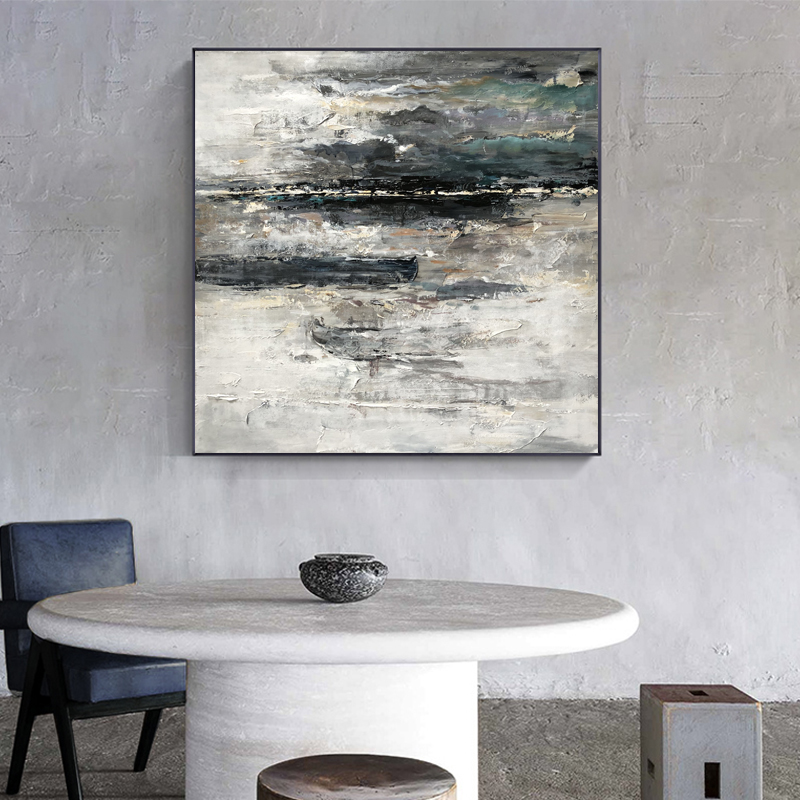 All'ingrosso verniciato a mano su tela arte astratto decorativo soggiorno a olio