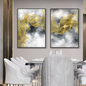 Piùnuovo fatto a mano Abstract Abstract Chinese Oil Art Painting For Decoration Home Altre pitture