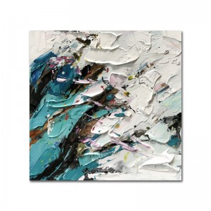 100% dipinto a mano grande tela di tela ristorante decorativo arte muraria astratta tela dipinti per il muro del soggiorno