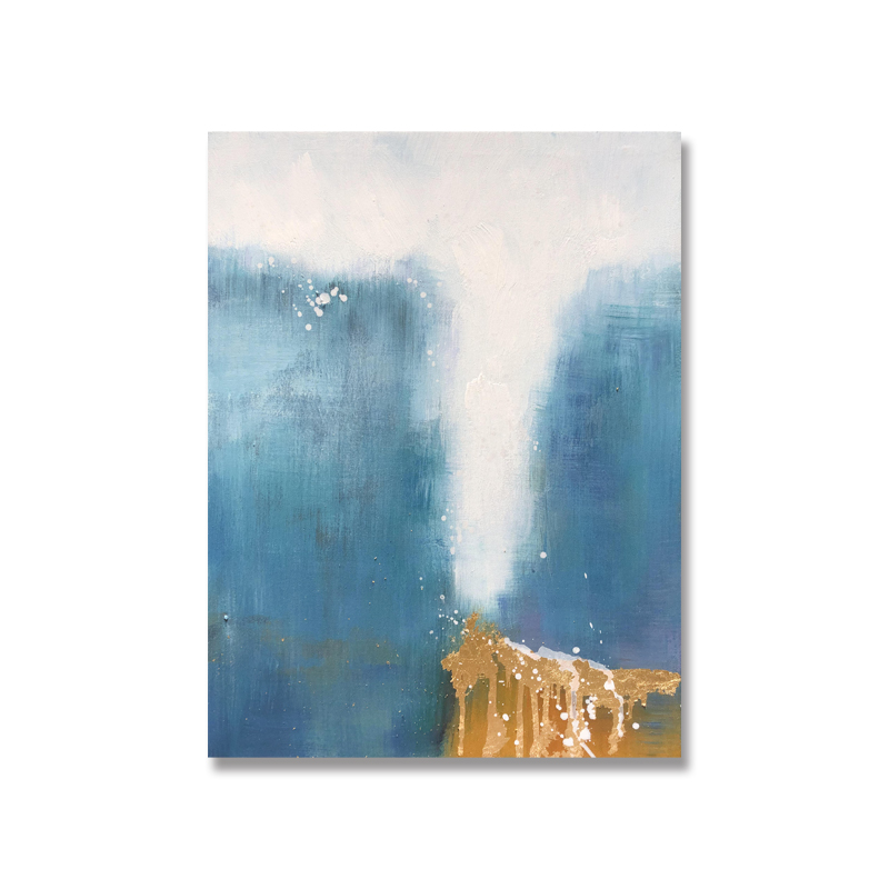 Dipinto a mano grande pittura a olio astratta tela quadro da parete contemporaneo pittura per la stanza dal vivo