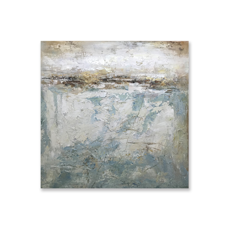 Arte dipinta a mano Handmad Pittura a olio di arte della parete originale Canva astratta per la stanza dal vivo