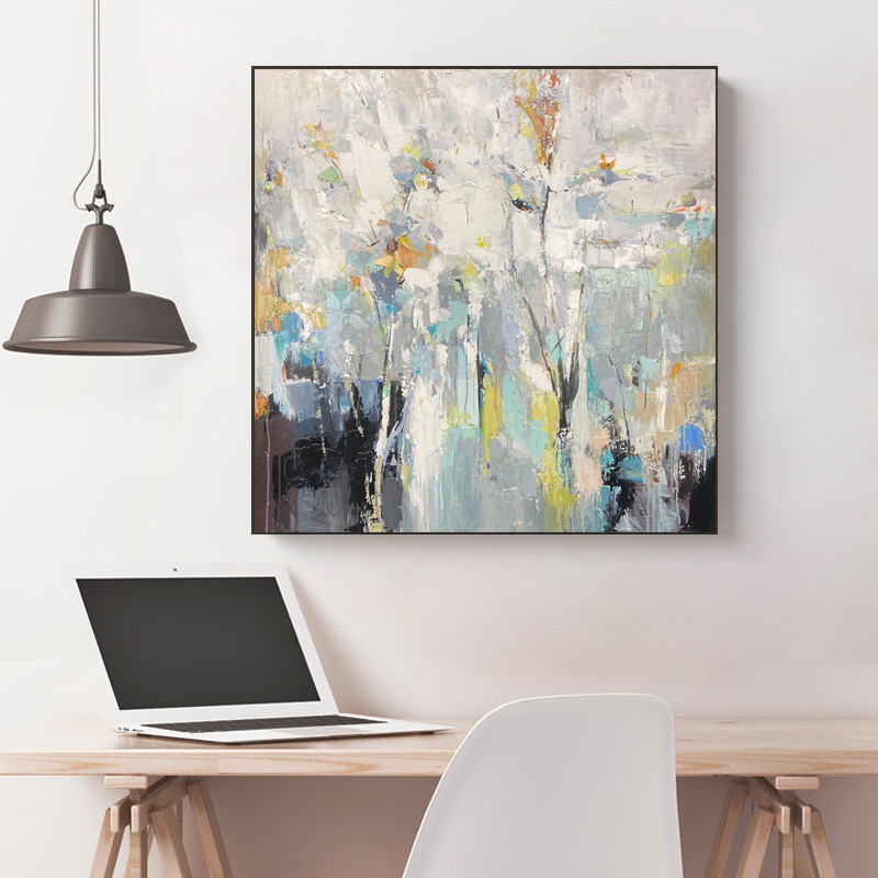 100% dipinto a mano arte fatta a mano olio di arte della parete di pittura originale tela astratta per il soggiorno Art Work