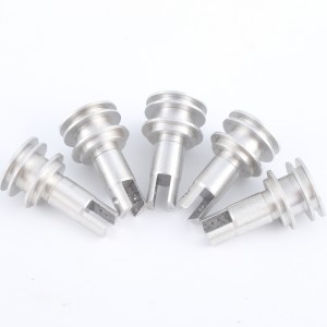 Parti di lavorazione hardware di lavorazionenon standard in acciaio inox Parti di lavorazione NC Pneumatico di lavorazione del tornio NC Componenti pneumatici di precisione