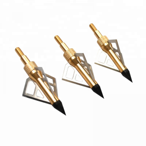 Nika Tiro con l\'arco 151008 Archery Arrow Point Hunting Steel Arrow Broadhead