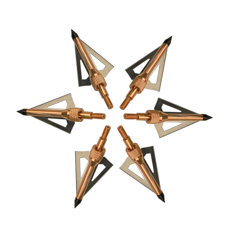 Nika Tiro con l'arco 151008 Archery Arrow Point Hunting Steel Arrow Broadhead