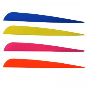 Nika Tiro con l\'arco 170009 5 pollici Streamline TPU Banderuola per tiro con l\'arco Tutti i tipi di tiro freccia