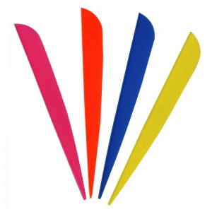 Nika Tiro con l\'arco 170009 5 pollici Streamline TPU Banderuola per tiro con l\'arco Tutti i tipi di tiro freccia