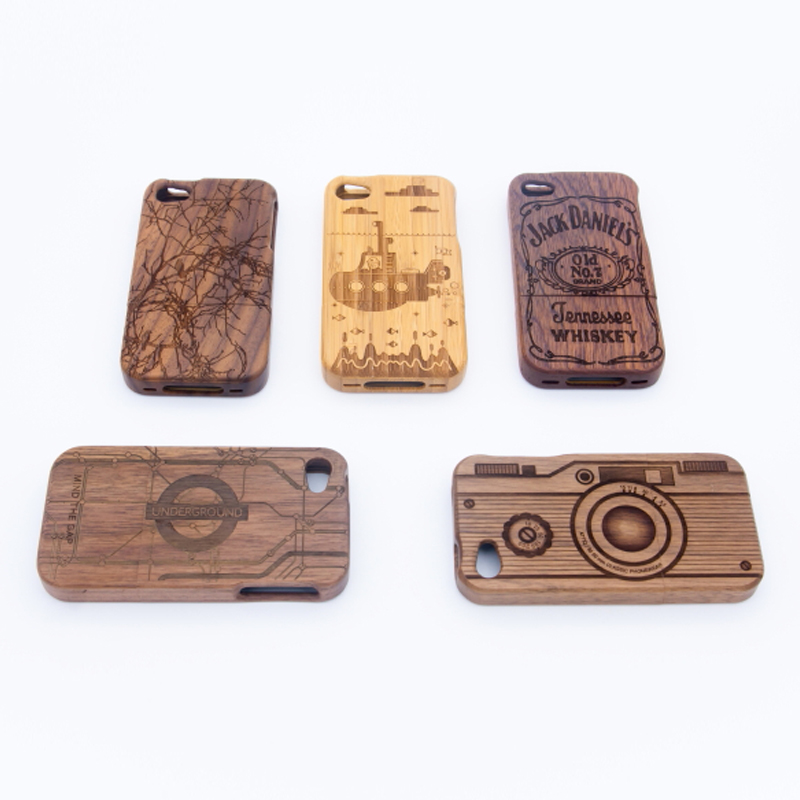 Cassa del telefono in legno