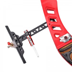 Nika tiro con l\'arco 26ck01 Ricurvo arco Pratica di tiro a prua Esterna clicker esteso