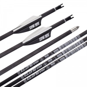 Elong Outdoor 112104 ID4.2mm SP600 Freccia in fibra di carbonio Freccia tiro con l\'arco tiro a tiro in arco