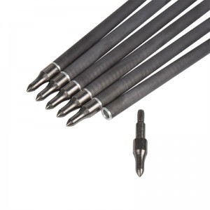 Elong Outdoor 113024 ID6.2MM SP400 Fibra di carbonio Arrow Archery Shooting Shooting Sport