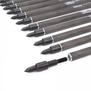 Nika tiro con l\'arco 113167-13 ID6.2mm 7,5 pollici in fibra di carbonio BLullone Bullone Cobra System Adder/R9/RX Tiro con l\'arco tiro in tiro con