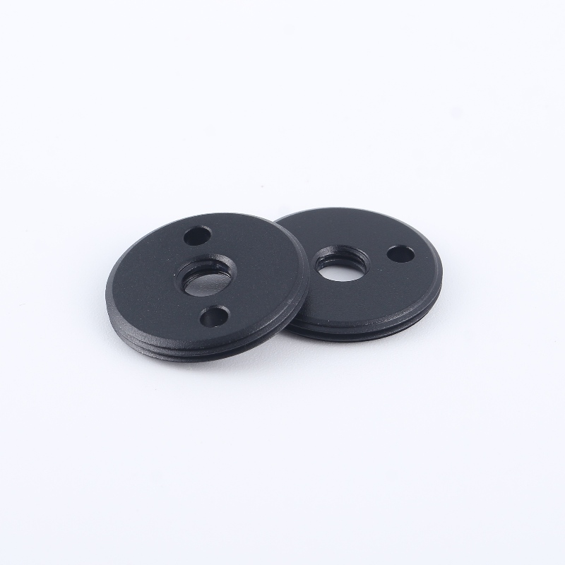 Coperchio a vite in acciaio inox personalizzato Parti a vite a basso costo POM Standoff Spacer OEM Custodia a vite in plasticanera