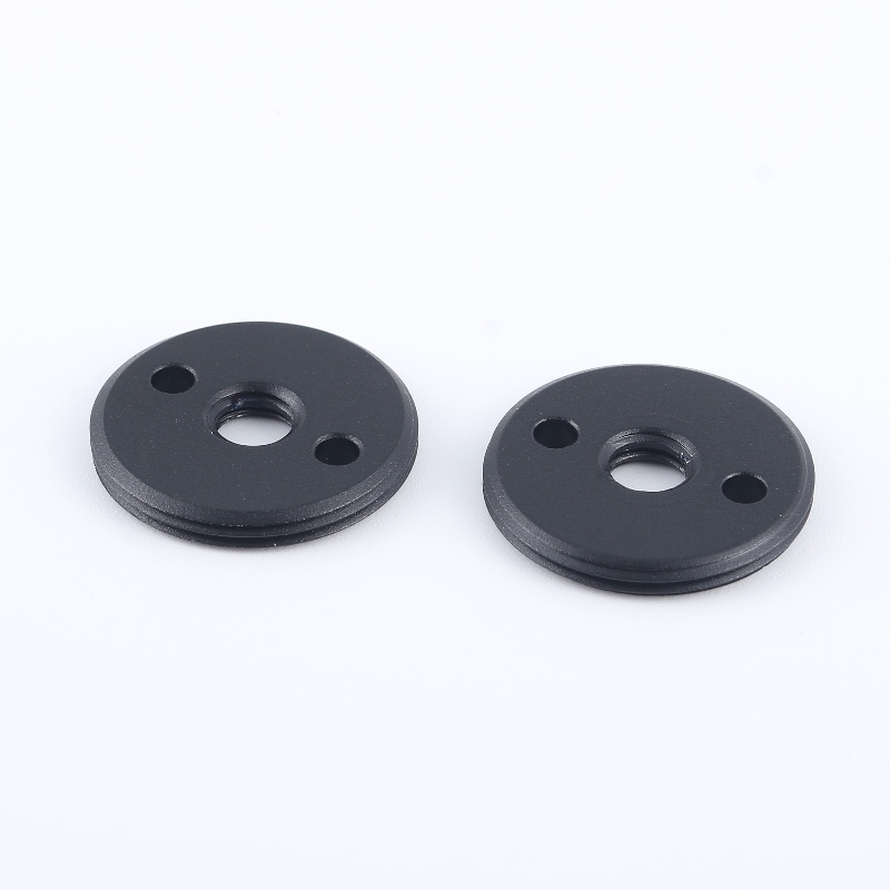 Coperchio a vite in acciaio inox personalizzato Parti a vite a basso costo POM Standoff Spacer OEM Custodia a vite in plasticanera