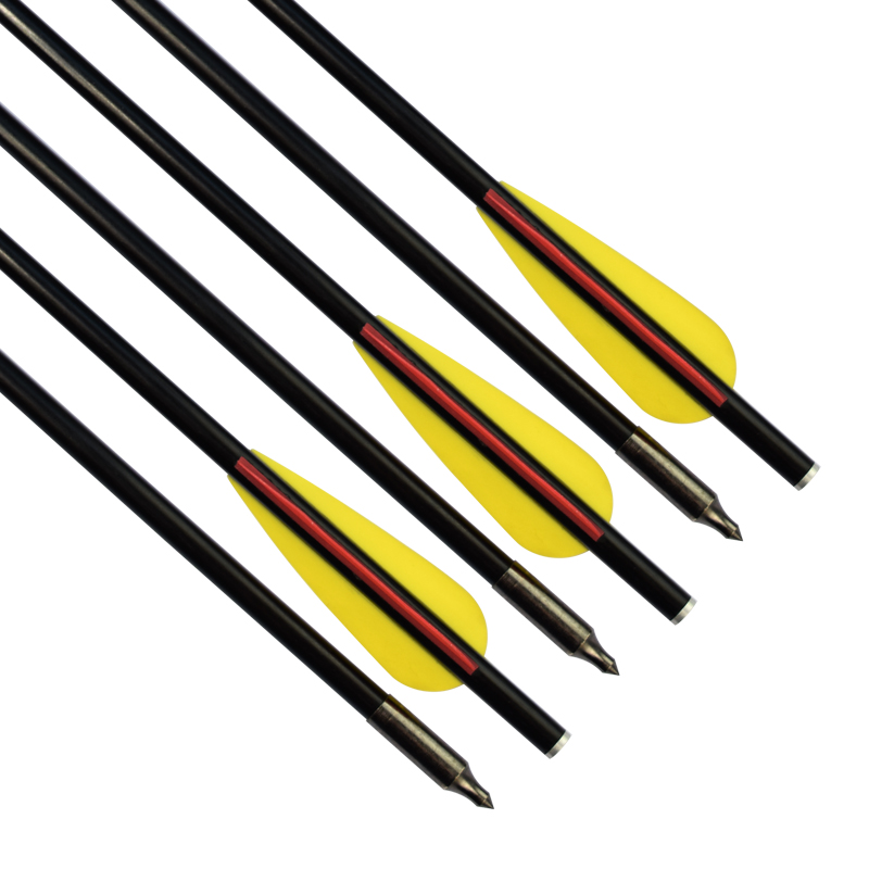 Elong Outdoor 117018 18 pollici ID6mm Bullone in fibra di vetro tiro con l'arco tiro in tiro concollo Bullone della balestra