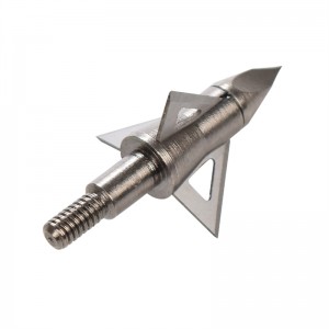 Nika Tiro con l\'arco 15B029 3 Bladri fissi 100 Caccia a caccia di cereali Broadheads Bullone Bullone a tiro connecker