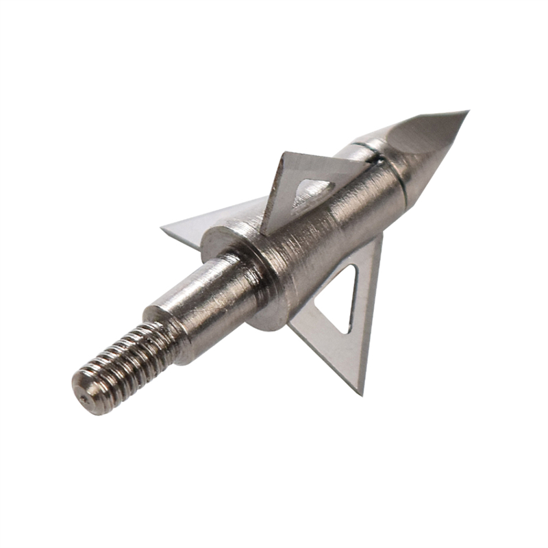 Nika Tiro con l'arco 15B029 3 Bladri fissi 100 Caccia a caccia di cereali Broadheads Bullone Bullone a tiro connecker