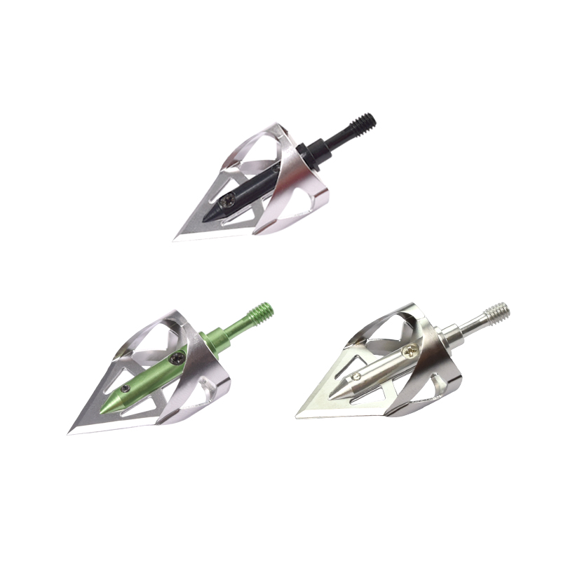Nika Tiro con l'arco 15B025 100 Broadhead di grano BullHead Bullone Bullone Bullone da caccia BLUSBOW BLUSBOW ARROR TIPS Hunt