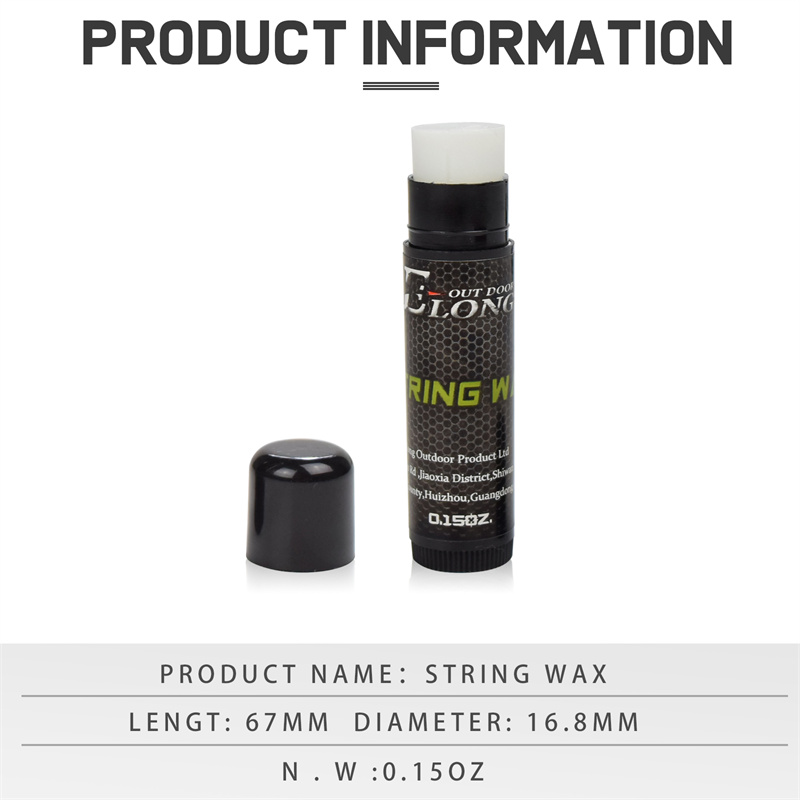 Elong Outdoor 28002 Arco String Strings Strings Strings Protezione Impermeabile Airury Bowstring Wax Ridurre l'attrito e prevengono la sfilacciatura
