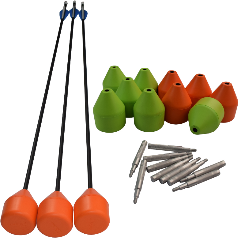 157944 Safty PU Arrowhead Soft Sponge Arrow Heads per tiro con l'arco di combattimento gioco CS Shooting