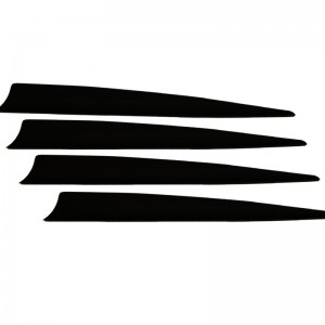 Nika tiro con l\'arco 170017 5 pollici Scudo TPU Brevolgica per tiro con l\'arco Tutti i tipi di tiro freccia