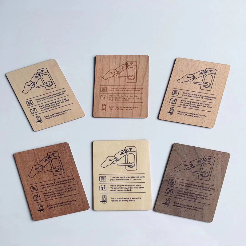 Carta della stanza di legno