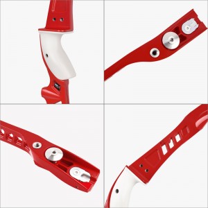 Nika Archery 220095 25inch ILF RH RECURVE POW RISER per tiro a tiro con l\'arco esterno