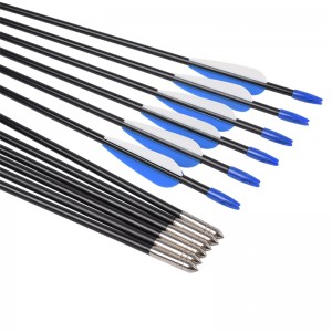 Elong Outdoor 110083 26 pollici ID5mm Freccia in fibra di vetro Arrow Archery Ricurvo