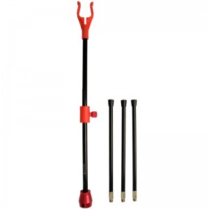 Nika Tiro con l\'arco 46st01 250gram Stand arco regolabile portatile per tiro con l\'arco ricurvo