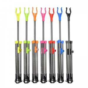 Nika tiro con l\'arco 46st06 3K Carbon Current Bow Stand per Achery Recurve Bow Holder