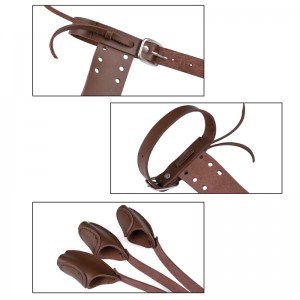 Elong Outdoor 42ft01 Guanto da dito 3-dito per ricurvo arco tiro con l\'arco tiro a caccia di barretta