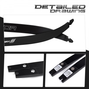 Nika tiro con l\'arco 270007 25h @ 68 pollici ILF Acchetto tiro con l\'arco ricurvo arco articolo per ricurvo arco Set bersaglio Caccia e tiro