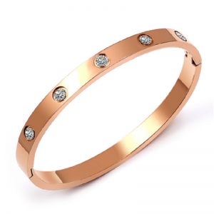 Braccialetto in acciaio in acciaio in titanio freddo fresco