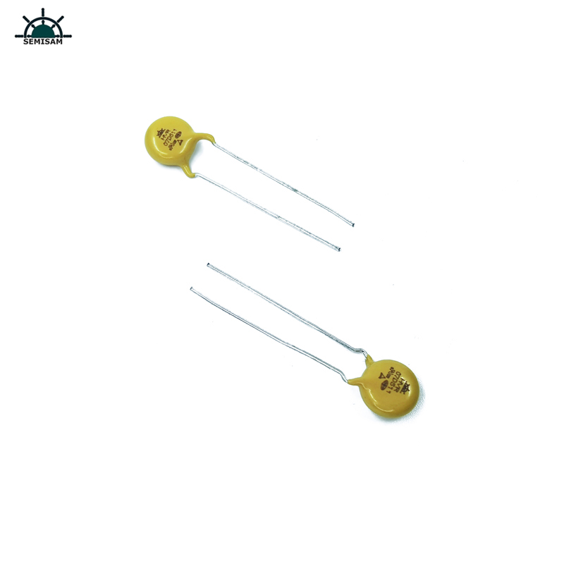 Produttore originale Lungo piombo, giallo Silicon MOV 7D511 510V 7mm Resistore MOV VARISTOR