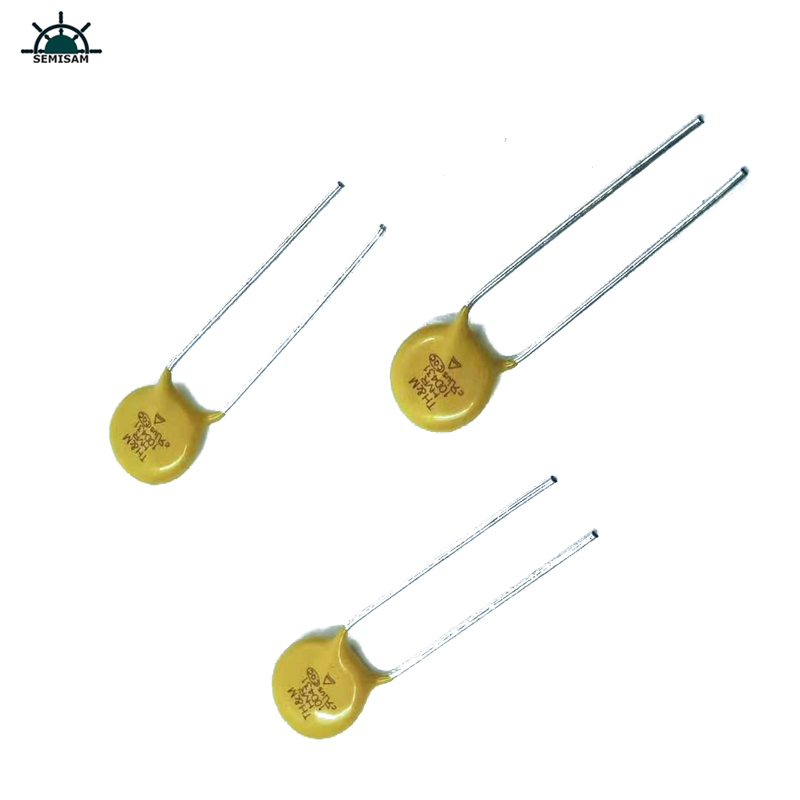 Fornitore originale della resistenza di fabbrica Fornitore giallo Silicio 10D431 Diametro Diametro 10mm Metallo MOV Varistor per Driver LED