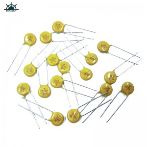 Fornitore originale della resistenza di fabbrica Fornitore giallo Silicio 10D431 Diametro Diametro 10mm Metallo MOV Varistor per Driver LED