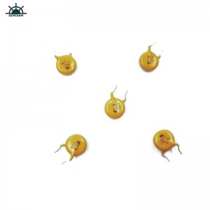 Porcellana Componenti di elettronica passiva dell\'ODM, varistore di ossido di zinco da 10 mm giallo 10mm HVR10D621K